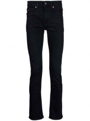 Skinny fit-jeans med fickor Boss blå