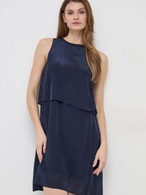 Mini haljina Armani Exchange plava
