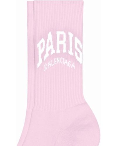 Socken Balenciaga pink