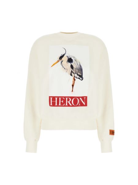 Sweatshirt Heron Preston weiß