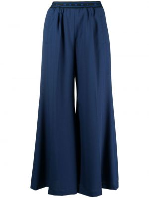 Pantalon large Marni bleu