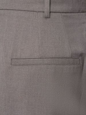 Voľné viskózové nohavice Remain sivá