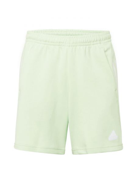 Спортни панталони на райета Adidas Sportswear зелено
