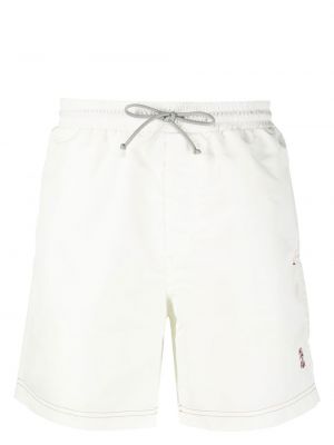 Kratke hlače s vezom Brunello Cucinelli bijela