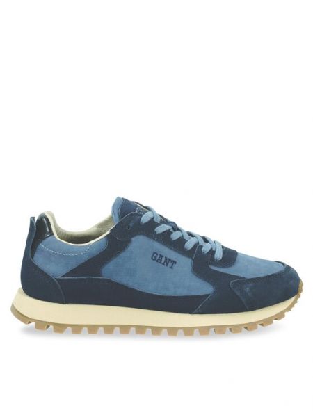 Sneakerși Gant albastru