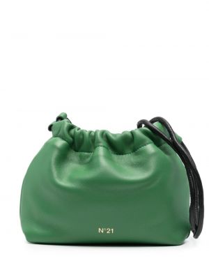Δερμάτινη τσάντα χιαστί Nº21 πράσινο