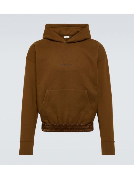Fleece hoodie aus baumwoll Saint Laurent