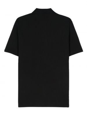 Polo krekls ar apdruku ar leoparda rakstu Just Cavalli melns