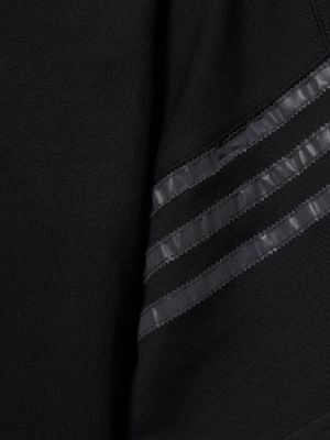 Βαμβακερή μπλούζα Adidas Originals μαύρο