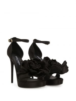 Sandales à fleurs Dolce & Gabbana