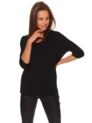Довгий светр з довгими рукавами Top Secret, чорний