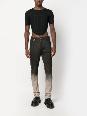 Skinny jeans aus baumwoll mit farbverlauf Rick Owens Drkshdw
