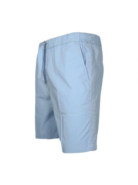 Shorts aus baumwoll Hugo Boss blau