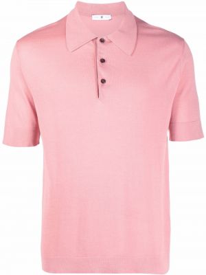 Polo marškinėliai Pt Torino rožinė