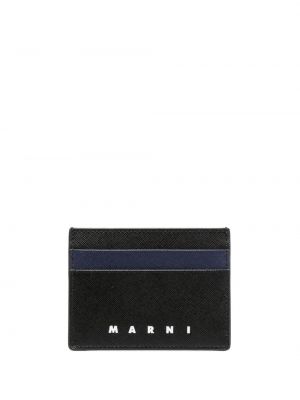 Δερμάτινος πορτοφόλι με σχέδιο Marni