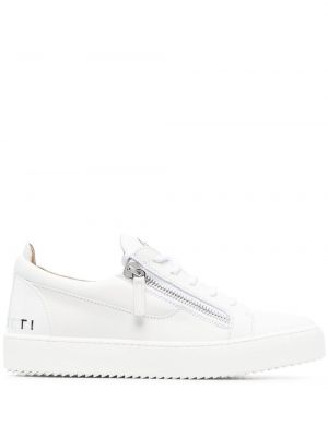 Blixtlås sneakers Giuseppe Zanotti vit