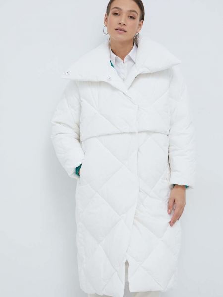 Pernata jakna oversized Calvin Klein bijela