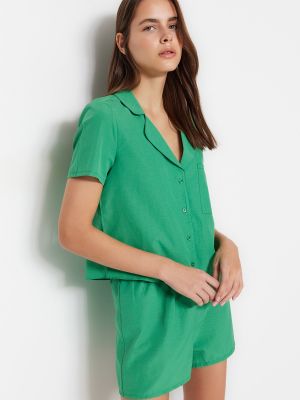 Pijamale Trendyol verde