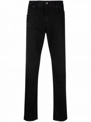 Slank skinny jeans Dolce & Gabbana svart