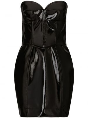 Koktejlkové šaty Dolce & Gabbana čierna