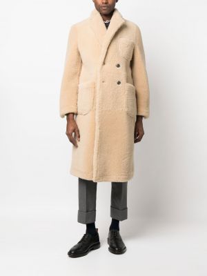 Kabát Thom Browne béžový