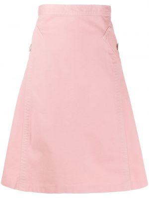 Áčková sukně s vysokým pasem Gianfranco Ferré Pre-owned - růžová