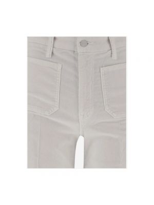 Pantalones con bolsillos Mother blanco