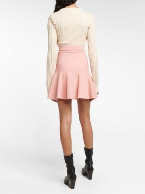 Mini suknja Stella Mccartney ružičasta