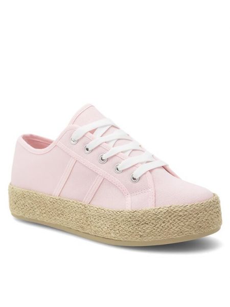 Ниски обувки Deezee розово