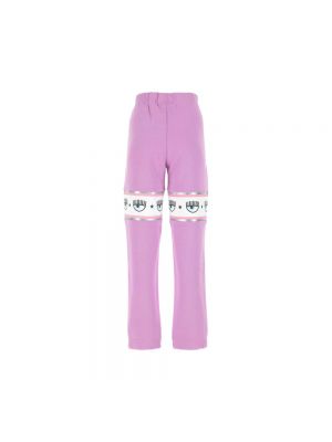 Pantalones de chándal Chiara Ferragni Collection violeta