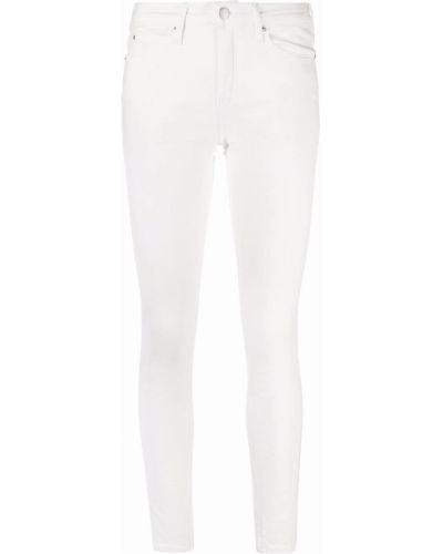 Vaqueros skinny Calvin Klein Jeans blanco