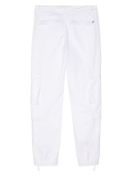 Spodnie cargo Dondup białe