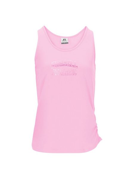 Розовая спортивная футболка Russell Athletic