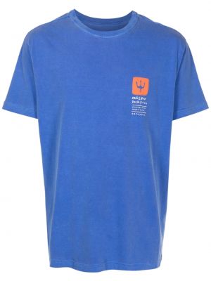 T-shirt con stampa Osklen blu