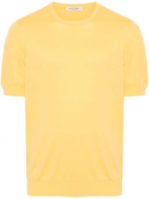 Pletený svetr Fileria žlutý