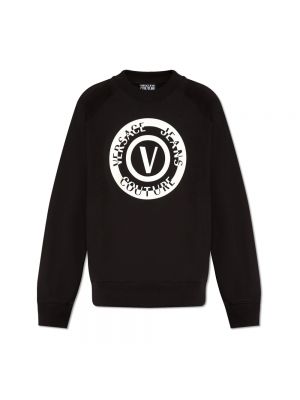 Bluza oversize Versace Jeans Couture czarna