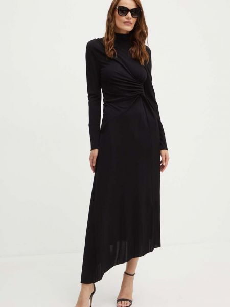 Розкльошена сукня Victoria Beckham чорна