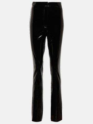 Pantaloni a vita alta slim fit Rotate Birger Christensen nero