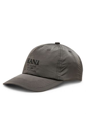 Світловідбиваюча кепка Karl Kani сіра
