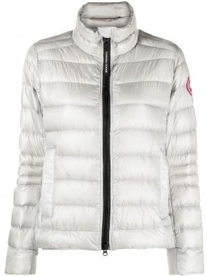 Zip lang jakke Canada Goose sølv