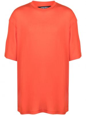 Tričko s okrúhlym výstrihom A-cold-wall* oranžová