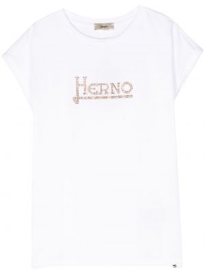 T-shirt mit spikes Herno