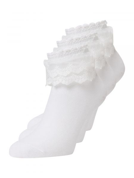 Čarape Pieces bijela
