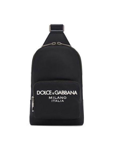 Nylonowy plecak Dolce And Gabbana czarny