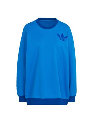 Majica z dolgimi rokavi Adidas Originals modra
