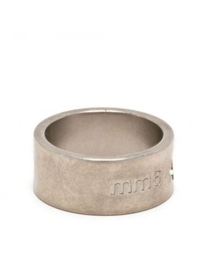 Δαχτυλίδι Mm6 Maison Margiela ασημί