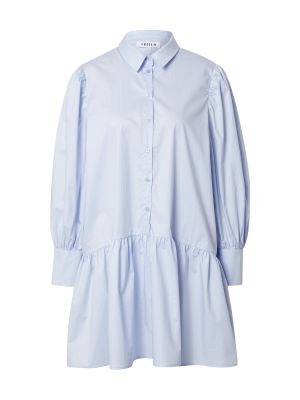 Košeľové šaty Edited modrá