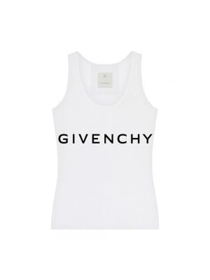 Top z nadrukiem Givenchy biały