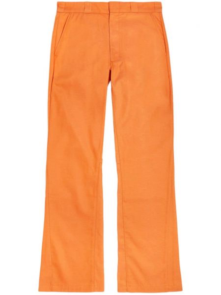 Pantaloni chino din bumbac Gallery Dept. portocaliu