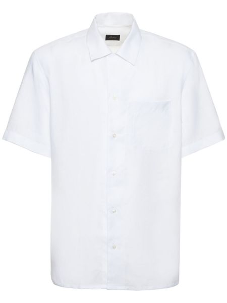 Camisa manga corta Brioni blanco